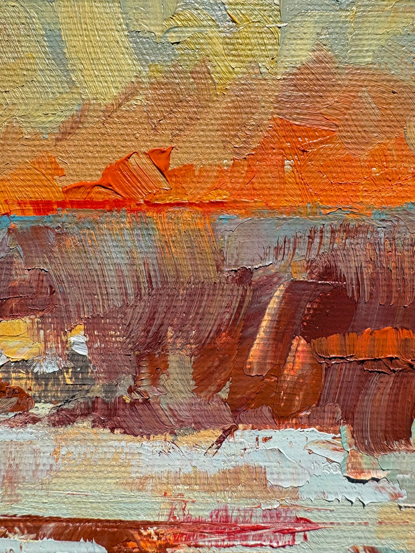 Rozlewisko | 20x20 cm
