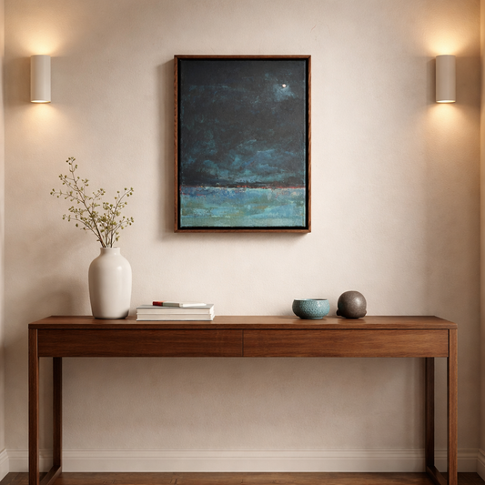 Through frozen lakes | 30x40 cm