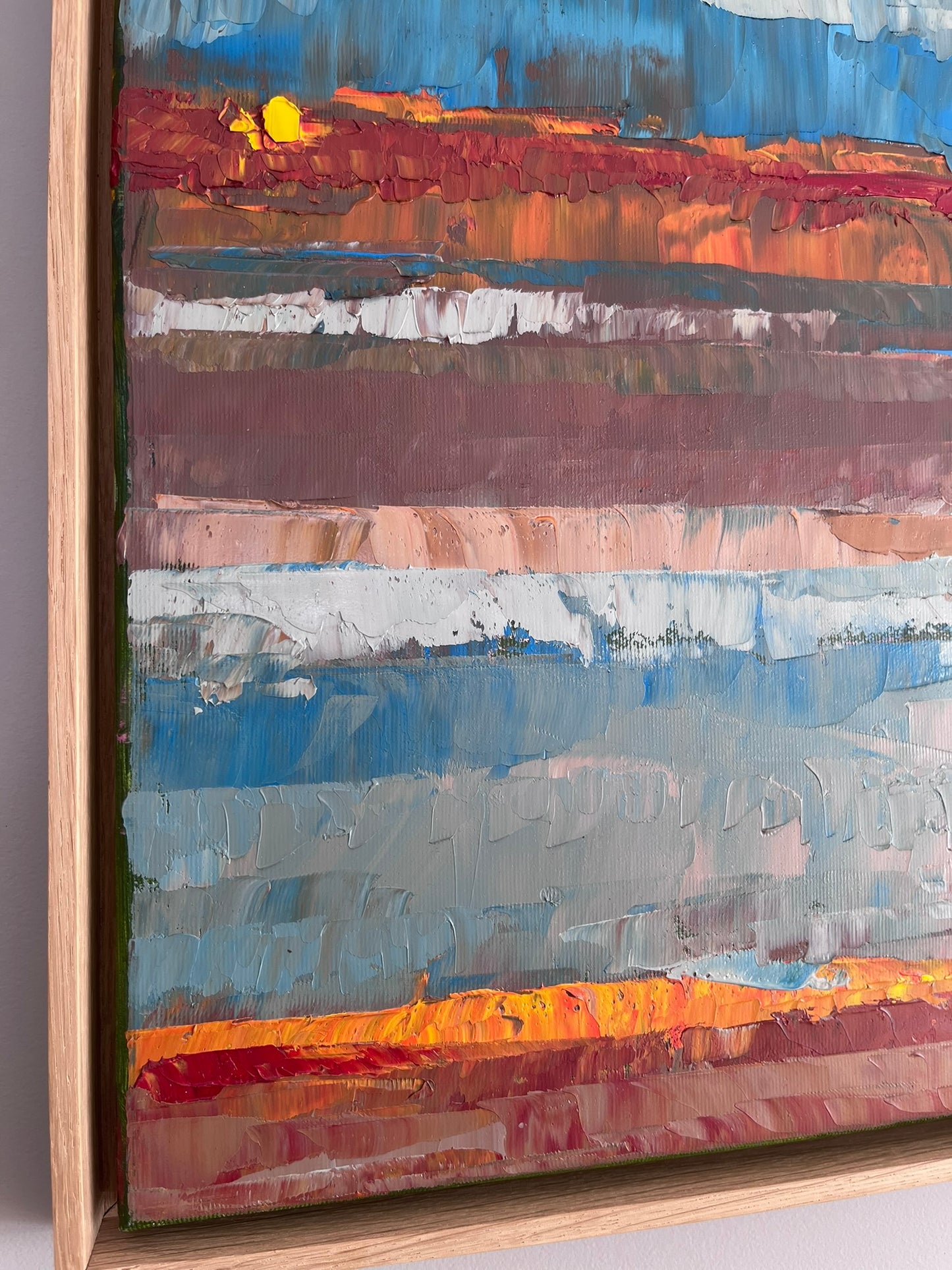 Pure Yellow Sun | 30x40 cm