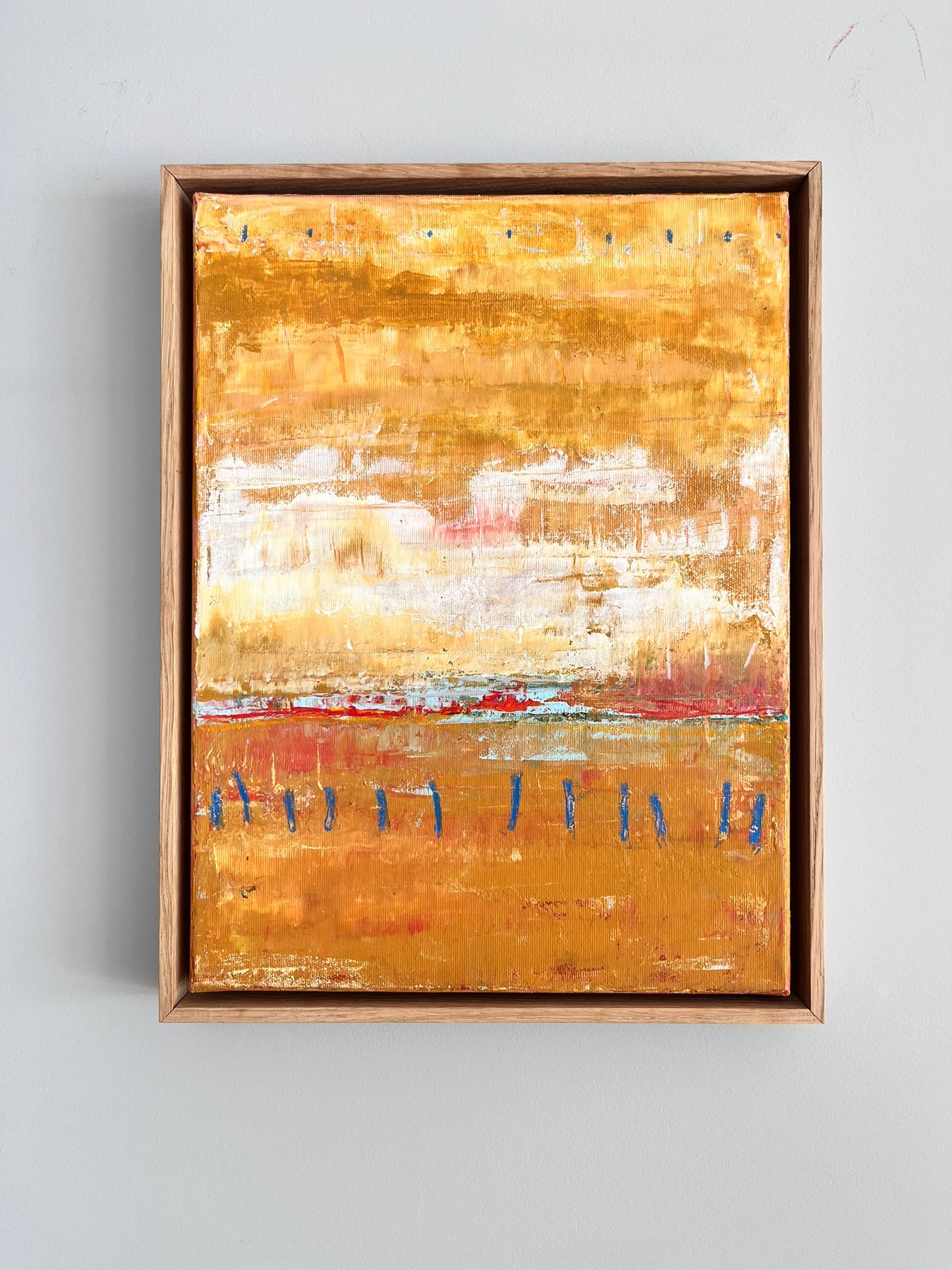 The days were hot | 30x40 cm