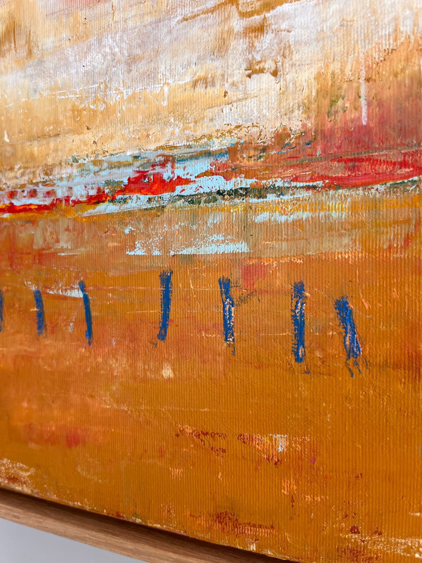The days were hot | 30x40 cm