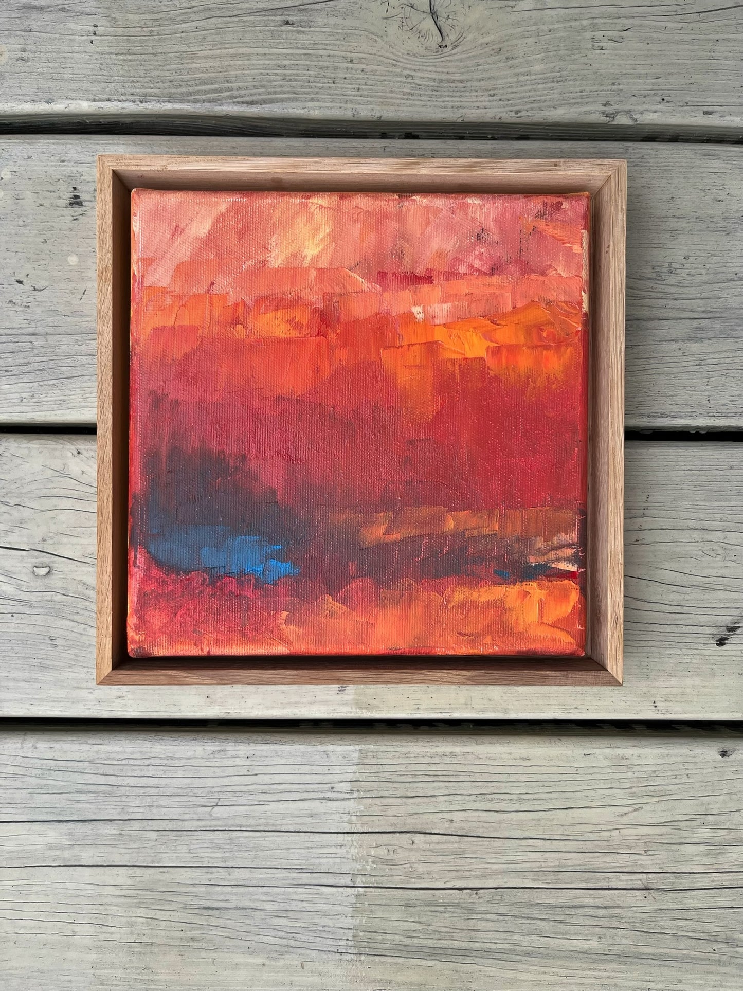 In the evening | 20x20 cm