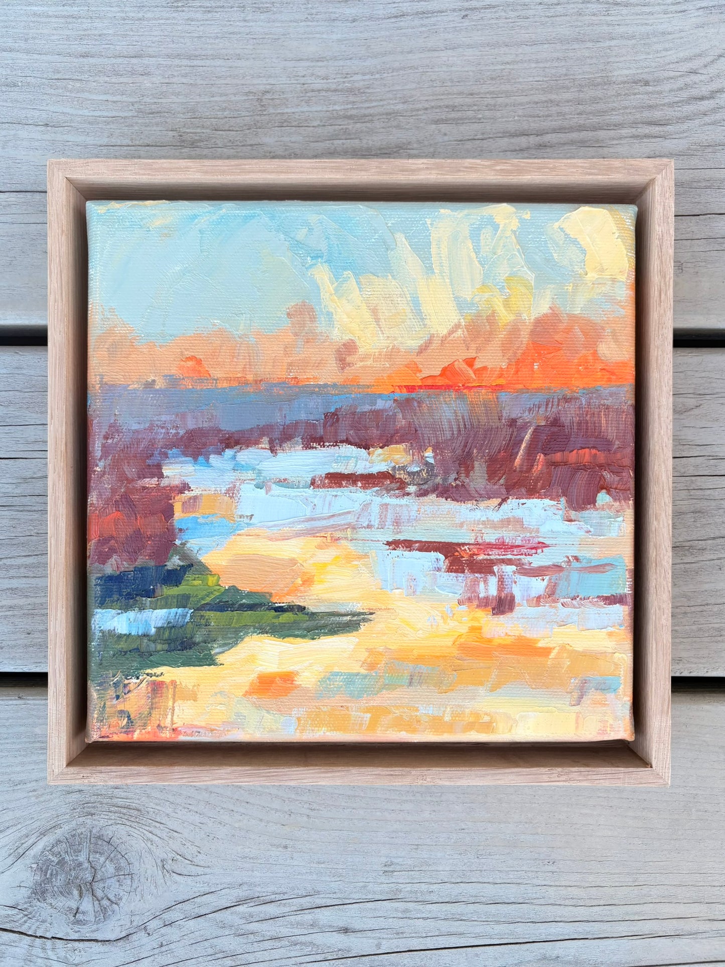 Rozlewisko | 20x20 cm