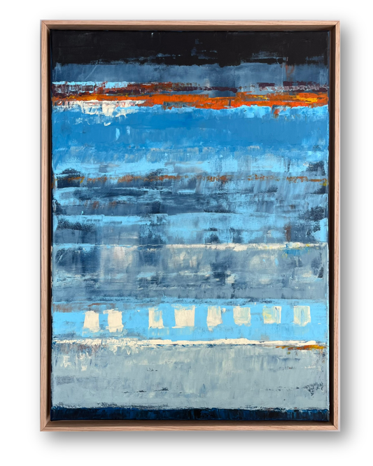 The sea is calm | 50x70 cm